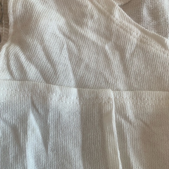 Free People Picking Petals Floral Balloon Sleeve Ivory Yellow Women’s L NWOT - Picture 10 of 13